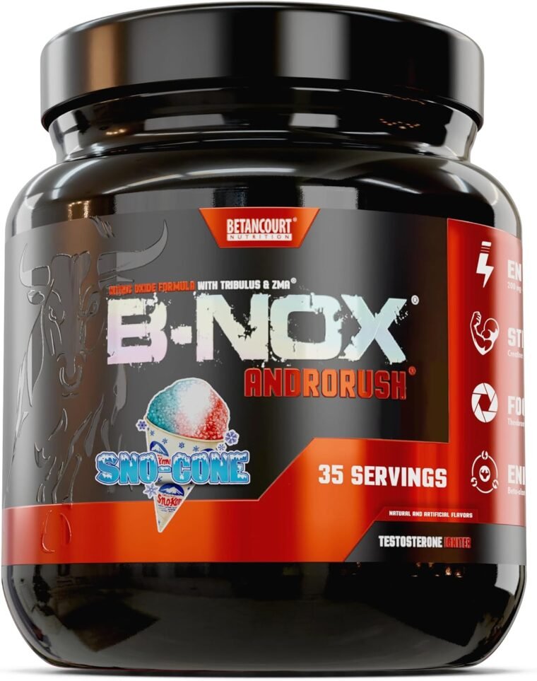 Betancourt Nutrition B-Nox Androrush Pre Workout With Creatine Blend ...